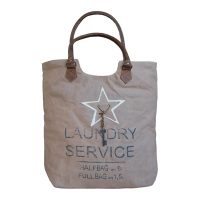 canvas shopper laundry service Label25