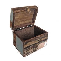 houten opbergbox van sloophout Label25